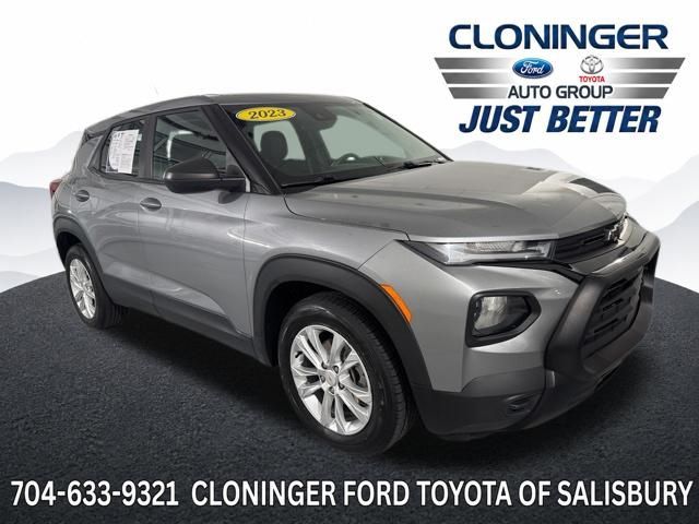 Sterling Gray Metallic 2023 Chevrolet Trailblazer SUV / Crossover Front-Wheel Drive Continuously Variable Transmission