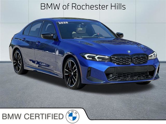 Portimao Blue Metallic 2025 BMW 3 Series Sedan All-Wheel Drive 8-Speed Automatic