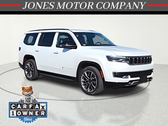 Bright White Clearcoat 2023 Jeep Wagoneer Series II RWD SUV / Crossover 4X2 8-Speed Automatic