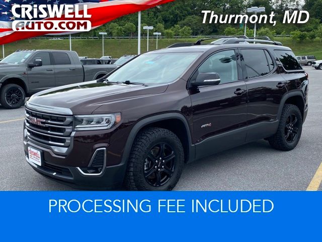 Mahogany 2021 GMC Acadia SUV / Crossover Four-Wheel Drive 9-Speed Automatic