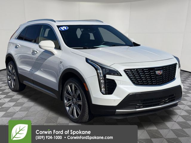 Crystal White Tricoat 2019 Cadillac XT4 Premium Luxury AWD SUV / Crossover Four-Wheel Drive 9-Speed Automatic