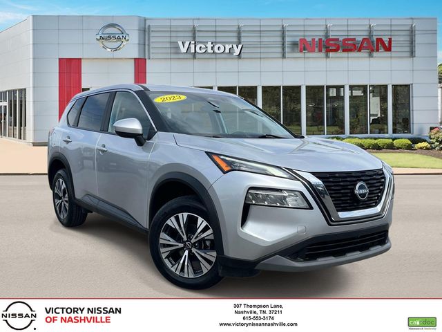 Brilliant Silver Metallic 2023 Nissan Rogue SV AWD SUV / Crossover All-Wheel Drive Continuously Variable Transmission