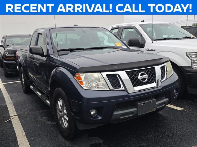 Arctic Blue 2018 Nissan Frontier Pickup Truck 4X2 5-Speed Automatic Overdrive
