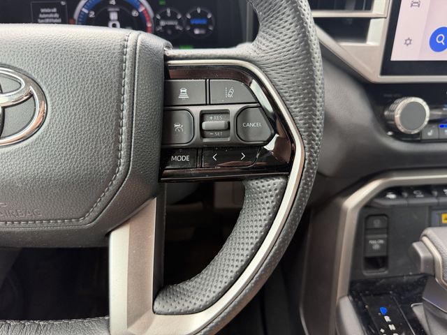 2024 Toyota Tundra Hybrid Limited White at Gullo Toyota