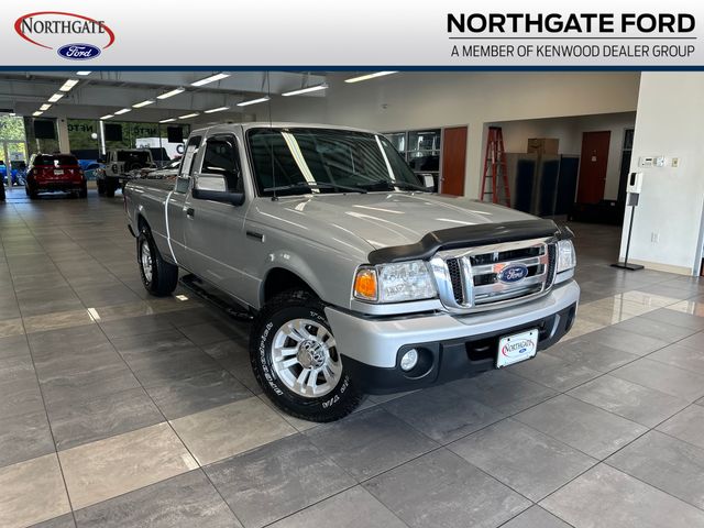 Silver Metallic 2010 Ford Ranger Pickup Truck Four-Wheel Drive 5-Speed Manual Overdrive