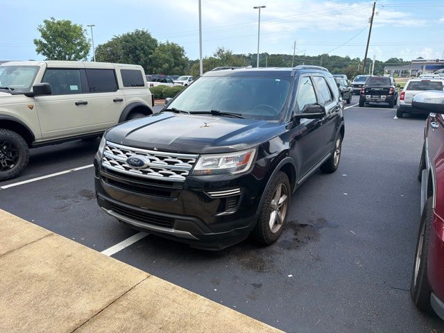Black Metallic 2019 Ford Explorer SUV / Crossover Front-Wheel Drive 6-Speed Automatic