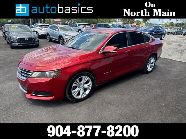 Red Rock Metallic 2015 Chevrolet Impala Sedan Front-Wheel Drive 6-Speed Automatic Overdrive