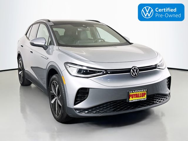 Silver Mist Metallic 2023 Volkswagen ID.4 SUV / Crossover All-Wheel Drive Automatic