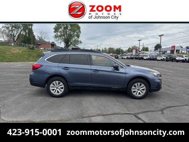 Twilight Blue Metallic 2018 Subaru Outback 2.5i Premium AWD Wagon All-Wheel Drive Continuously Variable Transmission