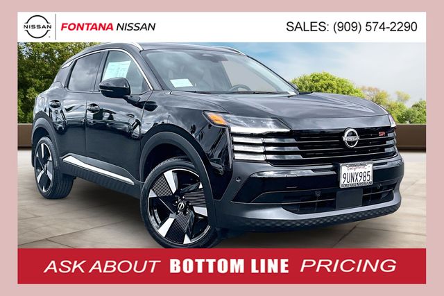Super Black 2025 Nissan Kicks SUV / Crossover Front-Wheel Drive Continuously Variable Transmission