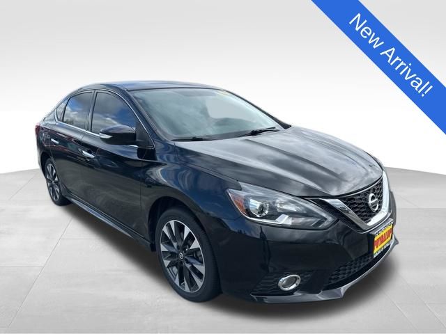 Super Black 2019 Nissan Sentra SR FWD Sedan Front-Wheel Drive Continuously Variable Transmission
