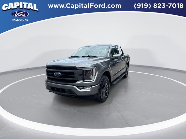 Certified Used 2023 Carbonized Gray Metallic Ford Lariat image 4