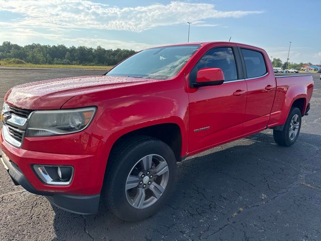 Red Hot 2016 Chevrolet Colorado Pickup Truck Four-Wheel Drive 6-Speed Automatic