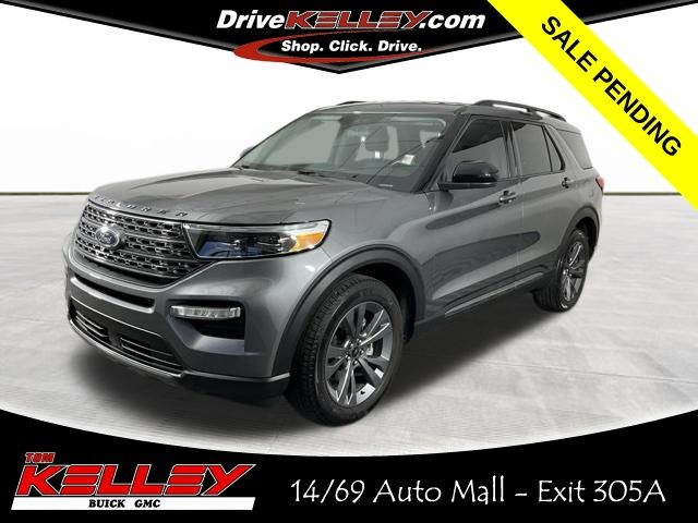 Gray Metallic 2023 Ford Explorer SUV / Crossover All-Wheel Drive Automatic