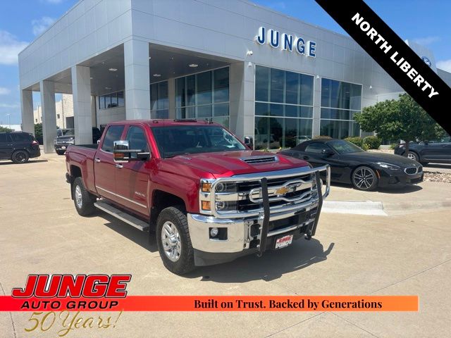 Cajun Red Tintcoat 2018 Chevrolet Silverado 3500HD Pickup Truck Four-Wheel Drive 6-Speed Automatic