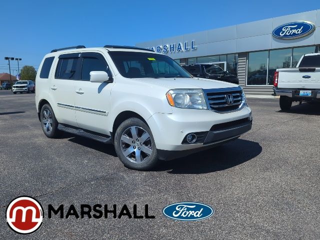White 2014 Honda Pilot Touring 4WD SUV / Crossover Four-Wheel Drive 5-Speed Automatic