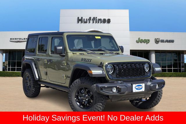 2025 Jeep Wrangler Willys 4-Door 4WD