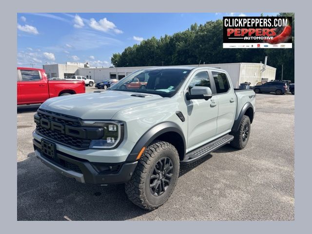 Cactus Gray 2024 Ford Ranger Pickup Truck Four-Wheel Drive Automatic