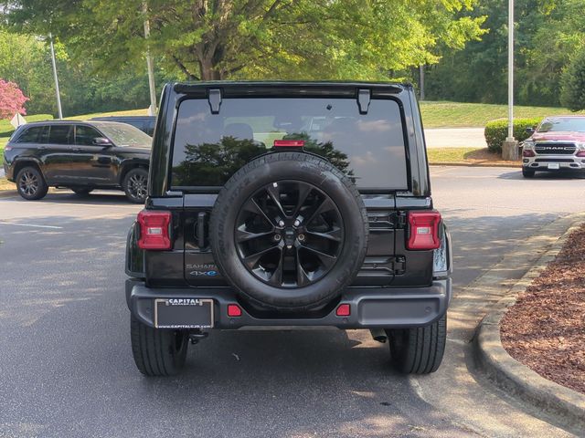 Used 2025 Black Jeep Sahara 4xe image 4