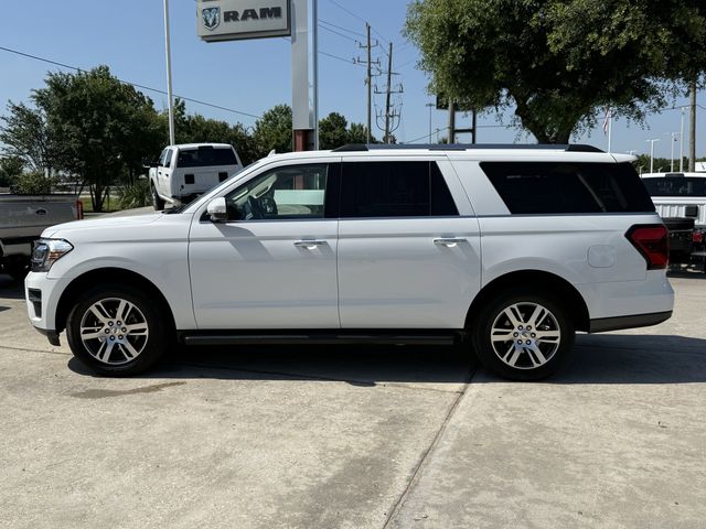 2024 Ford Expedition Max Limited White at Wharton Ford