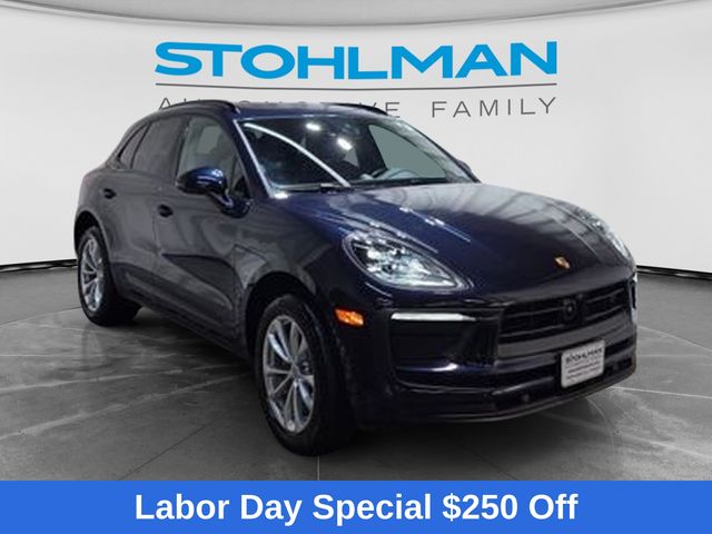 Blue 2023 Porsche Macan SUV / Crossover All-Wheel Drive 7-Speed Automatic