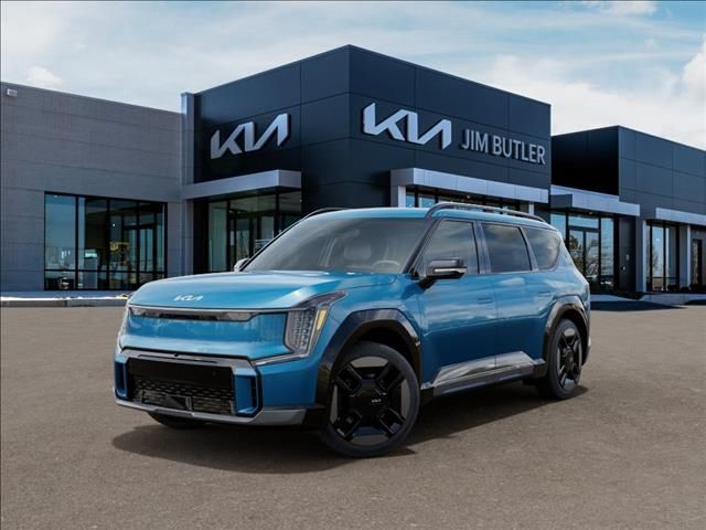 Ocean Blue 2026 Kia EV9 SUV / Crossover All-Wheel Drive 1-Speed Automatic