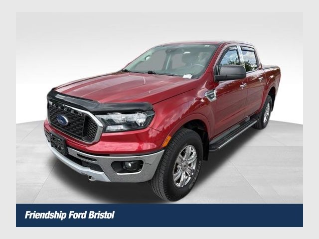Red Metallic 2020 Ford Ranger Pickup Truck Four-Wheel Drive Automatic