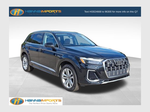 Mythos Black Metallic 2025 Audi Q7 SUV / Crossover All-Wheel Drive 8-Speed Automatic
