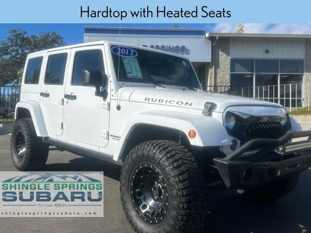 Bright White Clearcoat 2012 Jeep Wrangler SUV / Crossover Four-Wheel Drive 5-Speed Automatic