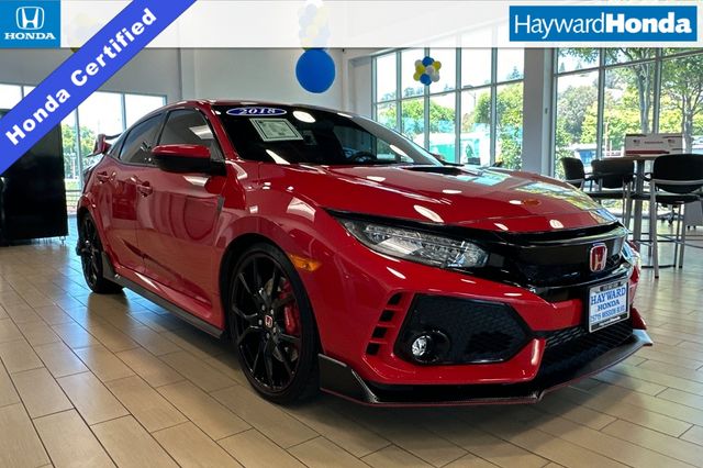 Rallye Red 2018 Honda Civic Type R Hatchback Front-Wheel Drive 6-Speed Manual