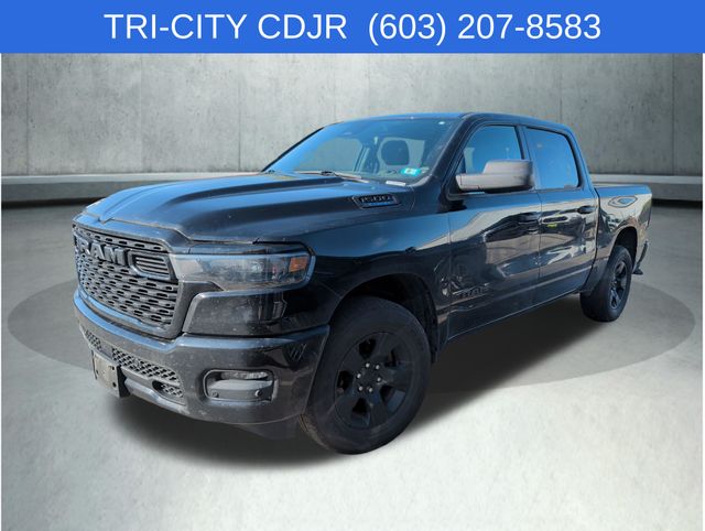 Diamond Black Crystal Pearlcoat 2025 RAM 1500 Pickup Truck Four-Wheel Drive 8-Speed Automatic