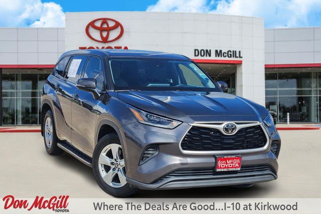2021 Toyota Highlander L Gray at North Houston Mitsubishi
