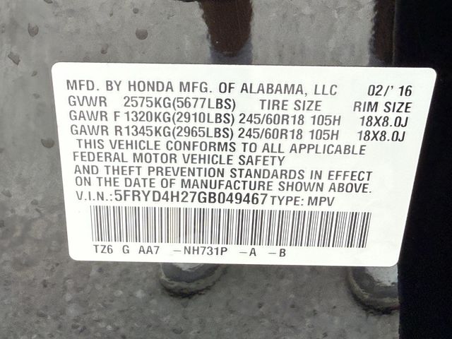2016 Acura MDX 3.5L Black at Emmons Autoplex
