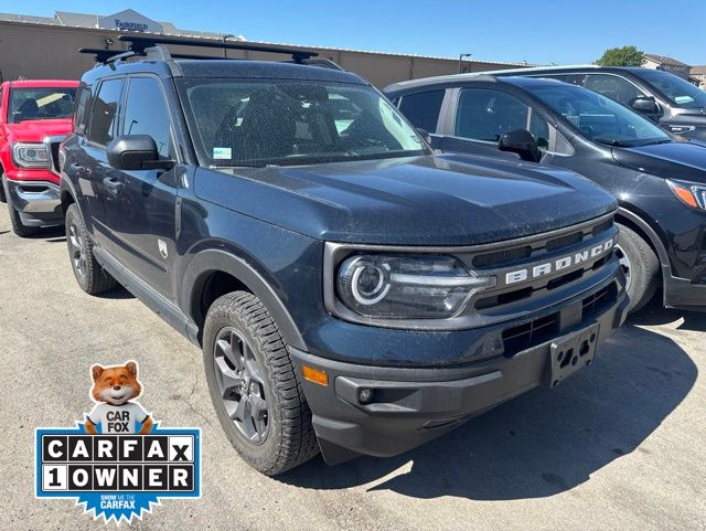 Blue Metallic 2022 Ford Bronco Sport Big Bend AWD SUV / Crossover All-Wheel Drive 8-Speed Automatic