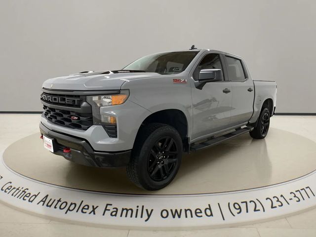 Slate Gray Metallic 2025 Chevrolet Silverado 1500 Pickup Truck Four-Wheel Drive 8-Speed Automatic