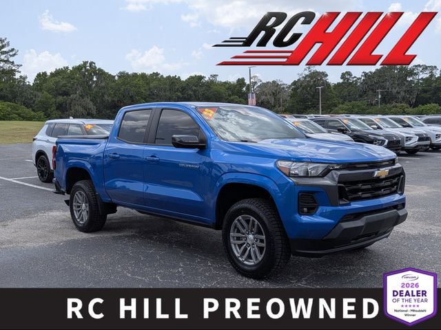 Glacier Blue Metallic 2023 Chevrolet Colorado Pickup Truck 4X2 8-Speed Automatic