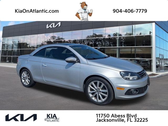 Reflex Silver Metallic 2014 Volkswagen Eos Convertible Front-Wheel Drive 6-Speed Dual Clutch