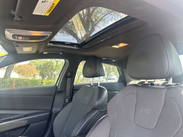 2025 Hyundai Elantra N Line White at Emmons Autoplex
