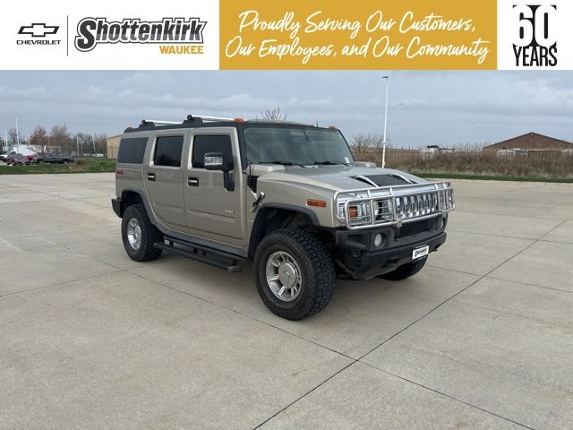 Pewter Metallic 2004 Hummer H2 Base SUV / Crossover Four-Wheel Drive 4-Speed Automatic Overdrive
