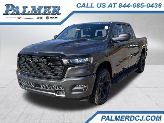 Crystal Metallic 2026 RAM 1500 Pickup Truck Four-Wheel Drive 8-Speed Automatic