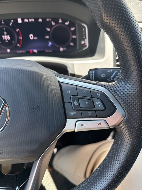 2023 Volkswagen Atlas Cross Sport 3.6L V6 SEL Premium R-Line Blue at Sutliff Volkswagen