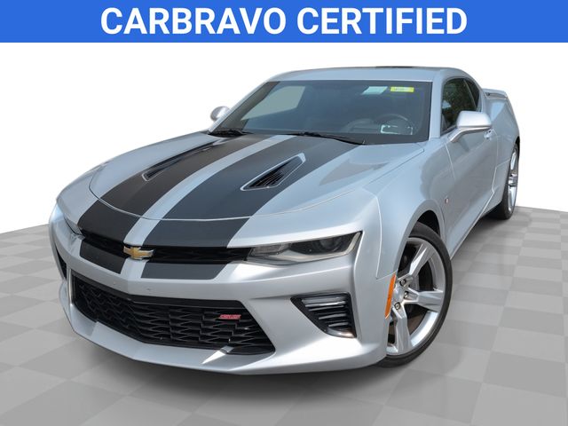 Silver Ice Metallic 2017 Chevrolet Camaro Coupe Rear-Wheel Drive 6-Speed Manual
