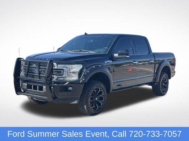 Shadow Black 2018 Ford F-150 Pickup Truck Four-Wheel Drive Automatic