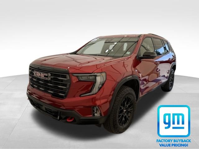 Volcanic Red 2025 GMC Acadia SUV / Crossover Four-Wheel Drive 8-Speed Automatic