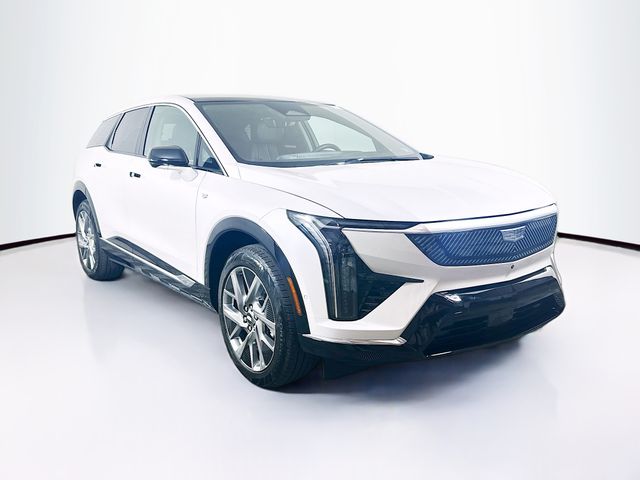 Crystal White Tricoat 2025 Cadillac OPTIQ SUV / Crossover All-Wheel Drive 1-Speed Automatic