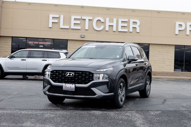 Portofino Gray 2023 Hyundai Santa Fe SEL FWD SUV / Crossover Front-Wheel Drive 8-Speed Automatic