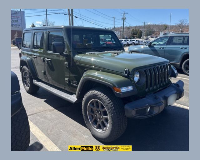 Sarge Green Clearcoat 2021 Jeep Wrangler SUV / Crossover 8-Speed Automatic
