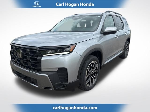 Solar Silver Metallic 2026 Honda Pilot EX-L FWD SUV / Crossover Front-Wheel Drive Automatic