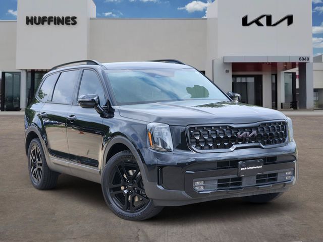 Ebony Black 2025 Kia Telluride SUV / Crossover All-Wheel Drive 8-Speed Automatic