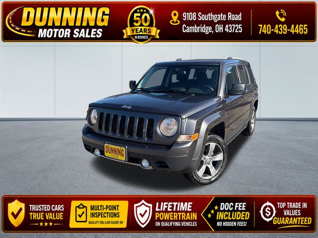Gray (Granite Crystal Metallic Clearcoat) 2017 Jeep Patriot SUV / Crossover Four-Wheel Drive 6-Speed Automatic